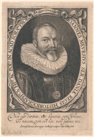 Joannes Mevrsius, Historian to the Danish King