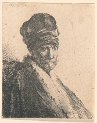 Man in a High Cap (Rembrandt's Father)