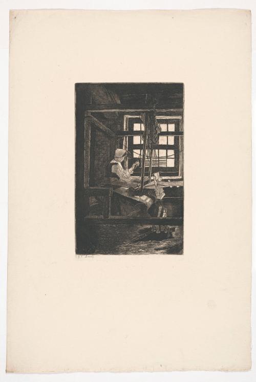 Woman at a Loom