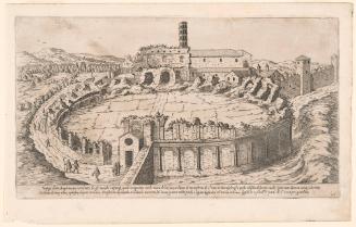 The Amphitheatrum Castrense and the Church of Santa Croce in Gerusalemme, from I vestigi dell'antichita di Roma (The Ruins of Ancient Rome)