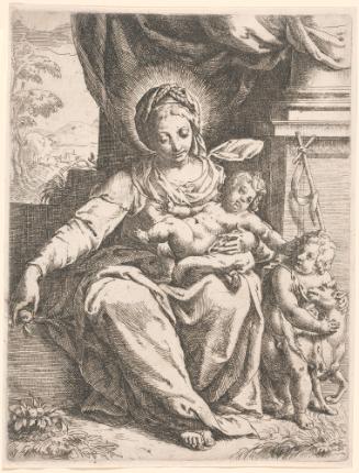 Madonna and Child with an Apple, and St. John
