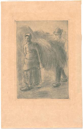 Peasants Carrying Hay