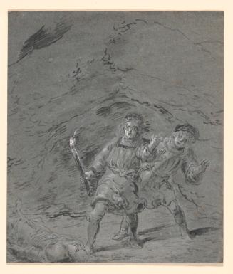 Two Boys Discovering a Corpse