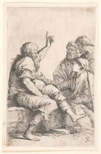 Four Men in Conversation