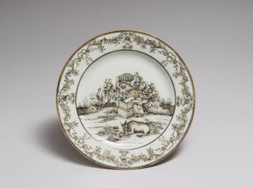 Plate with Nativity Scene