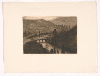 Landscape with Bridge and Church