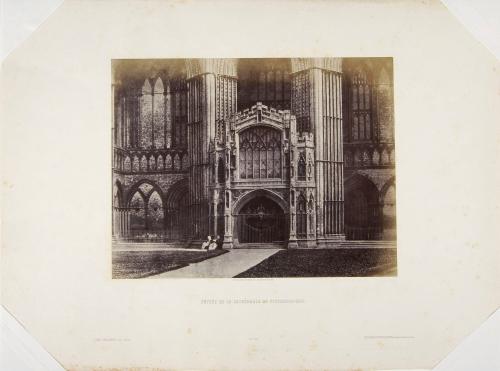 Entrance to Peterborough Cathedral