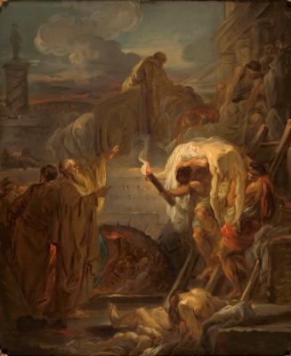 Tobit Directing the Burial of the Dead