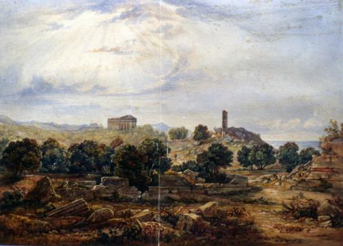 Landscape with Classical Ruins