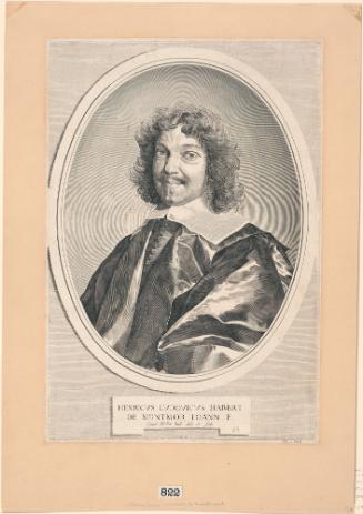 Portrait of Henri Louis Habert, Duke of Montmorency