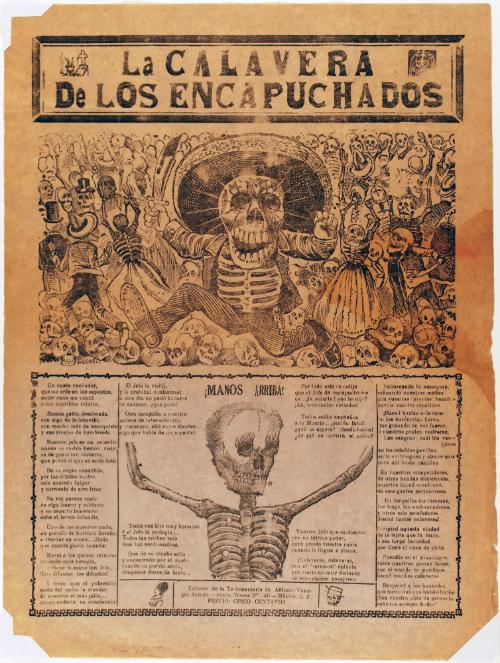 The Calavera of the Executioners (La Calavera de los Encapuchados)