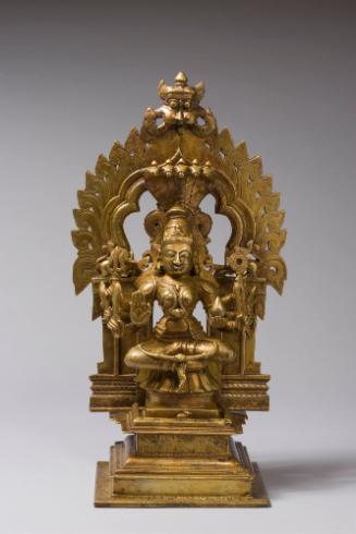 Icon of a Jain Goddess, probably Jwālāmālinī