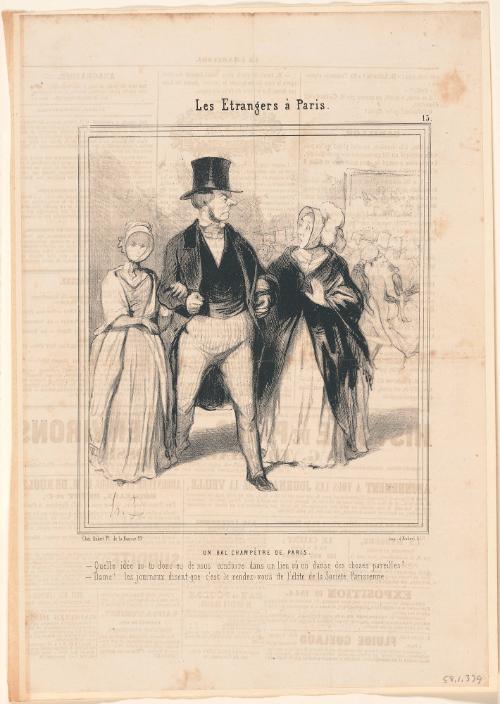 A Country Dance in Paris (Un Bal Champetre De Paris)