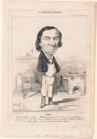 Jean-Baptiste Dumas, from Les Représentants représentés