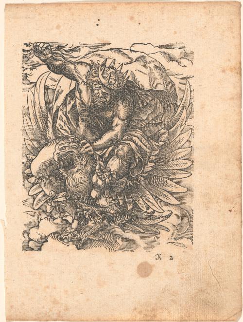 Jupiter Seated on An Eagle