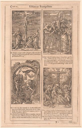 Page 99 and 100  from Dutch New Testement, S. Mark