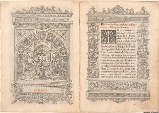 2 Pages from Les Grandes Heures De La Vierge