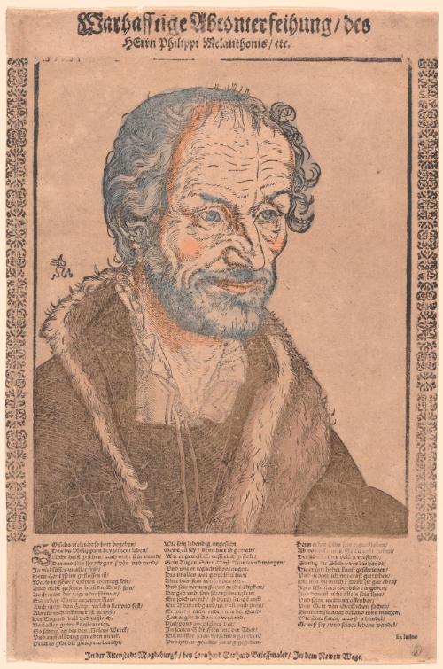 Philip Melanchthon, Bust to the Right