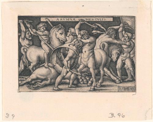 Hercules Fighting the Centaurs