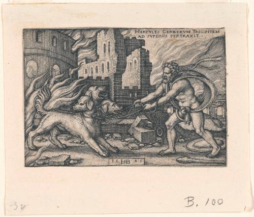 Hercules Capturing Cerberus