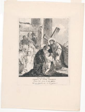 Station VIII from Via Crucis, Christ Consoles a Weeping Woman