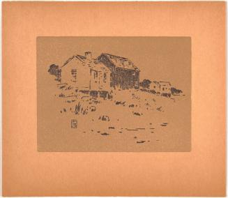 Untitled (Houses on Shore)