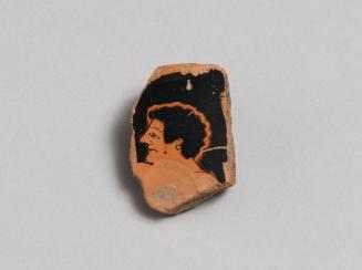 Fragment of a Krater, Bowl, with Head of a Youth