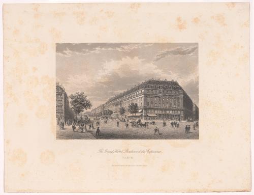 The Grand Hotel, Boulevard Des Capucines, Paris