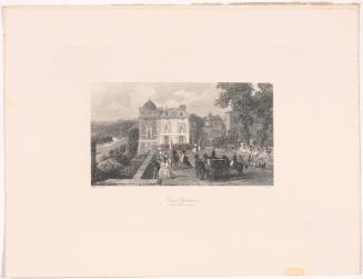 Saint Germain (The Café - Pavilion of Henry IV.) from L’Été à Paris