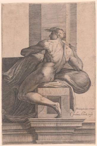 Ignudo from the Sistine Ceiling