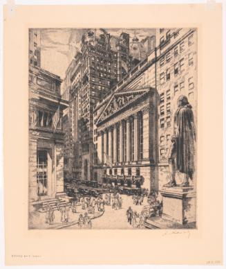 Broad and Wall (N.Y. Stock Exchange)