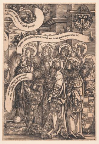 Emperor Maximilian Presented to the Almighty by His Patron Saints