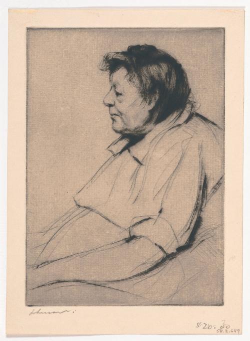 Seated Old Woman