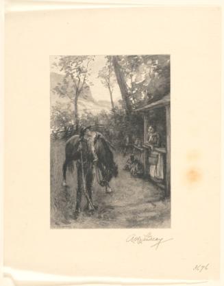 Illustration to "In the Stranger People's Country"