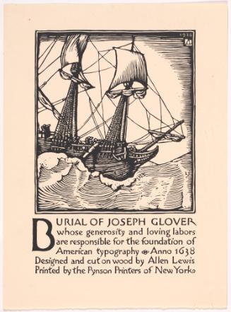 Burial of Joseph Glover