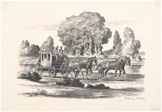 Old Stage Coach and Four