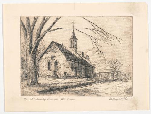 An Old Country Church - Old Town