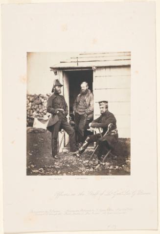 Officers on the Staff of Lieutenant General Sir George Brown, Crimea