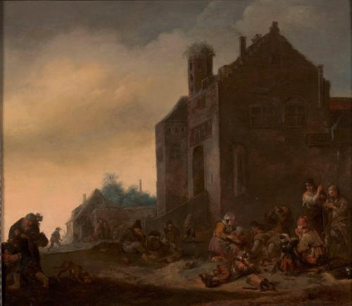 Landscape with Beggars Feasting