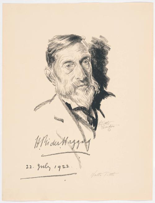 H. Rider Haggard