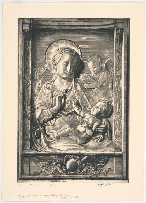 Madonna, After Desiderio