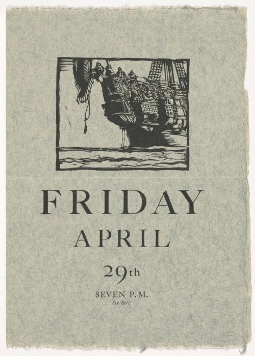Friday, April 29th, 1921