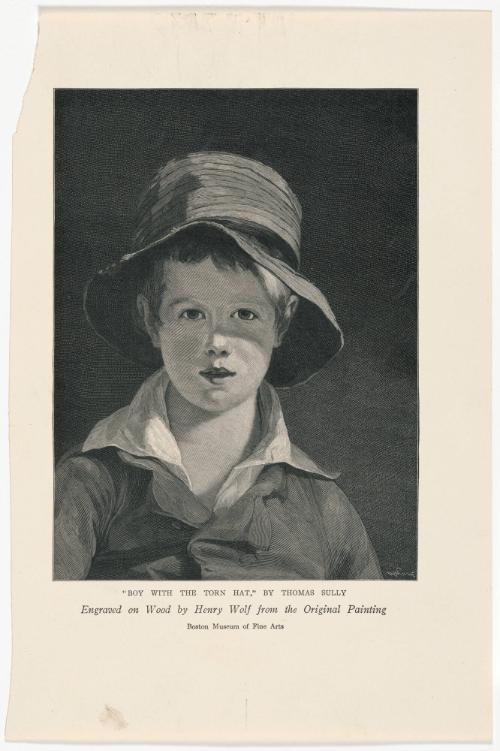 Boy with Torn Hat