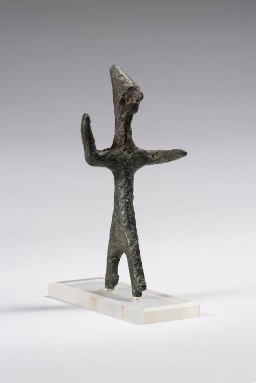 Statuette of a Smiting Figure