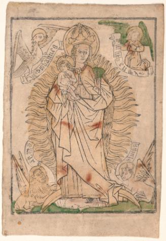 The Madonna and Child with the Symbols of the Four Evangelists