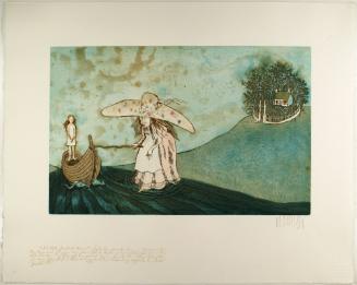 IV: The Old Woman Pulls Gerda from the River, from the portfolio Autour de la Reine des Nieges