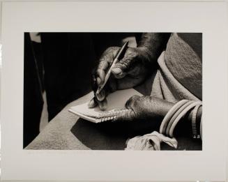 Nellie Mae Rowe's Hands - New York City, from the portfolio An Intuitive Eye