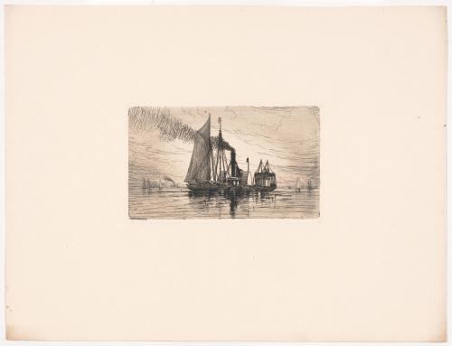 Untitled (Boats on Water)