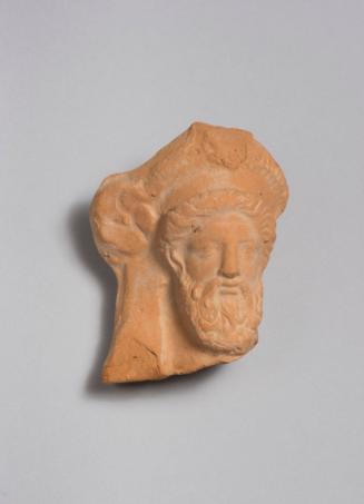 Head of a Banqueter, the Bearded Dionysos or a Hero