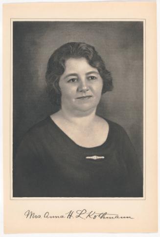 Mrs. Anna H. L. Kothmann